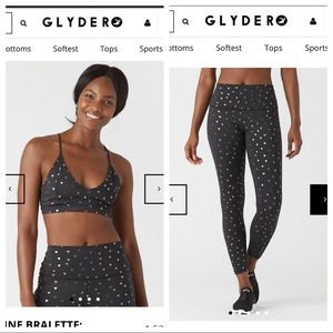 Glyder Apparel matching bra/ leggings set